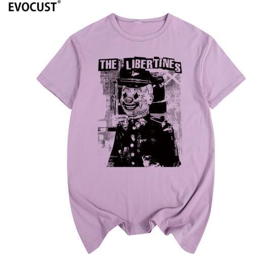The libertines retro rock T-shirt Cotton Men T shirt New TEE TSHIRT Womens unisex Fashion