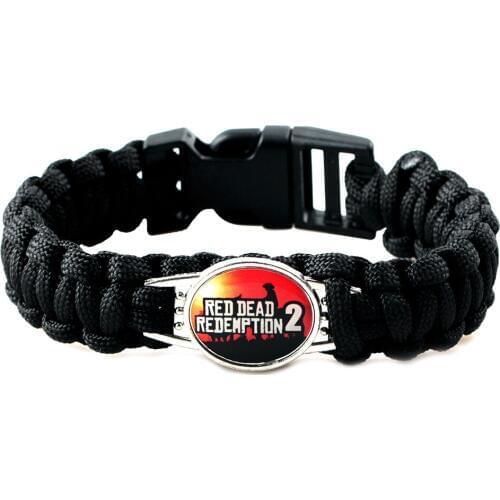Game Red Dead Redemption 2 Bracelet Braided Bangle Bracelet Jewelry For Fans Souvenir Gifts