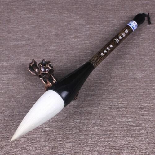 Chinese calligraphy Yunyan Zous farming pen Zhuang liniutang Wolf and Sheep brush