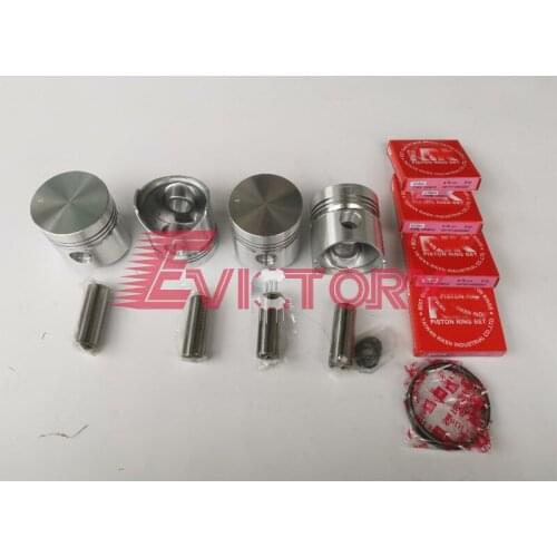 Kubota V1502 rebuild kit piston and piston ring set for bobcat