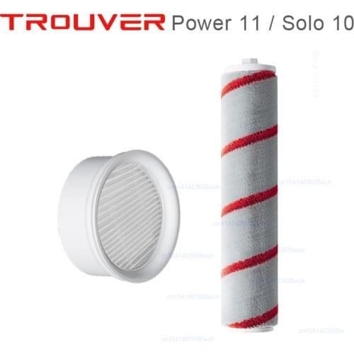 TROUVER Power 11 Solo 10 Part Pack Handheld Vacuum Cleaner Spare Parts Kits HEPA Filter Roller brush Soft Fluff Main Brush