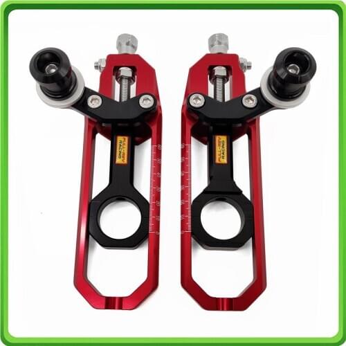 Motorcycle Chain Tensioner Adjuster with Spool fit for BMW S1000RR S1000R S1000XR 2015 2016 2017 2018 Black