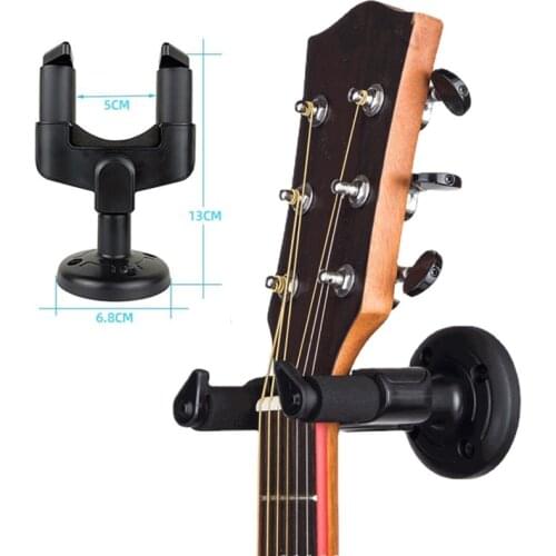 New Upgrade Detachable Guitar Bass Mandolin Banjo Ukulele Stand Wall Mount Hanger Guitar Hook Rack Electric Guitars Neck Holder