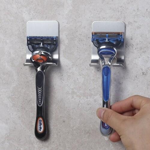 1Pcs Nordic Style Men Shaver Shelf Multicolor Space Aluminum Punch Free Storage Hook Home Bathroom Accessories Multi Purpose