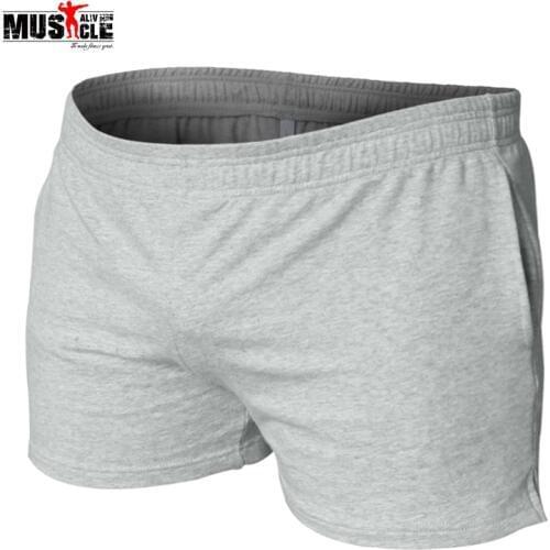 Muscle Shorts Men Bodybuilding Casual Short Gyms Clothes Casual Cotton Pocket Solid Workout For Male bermuda masculina de marca