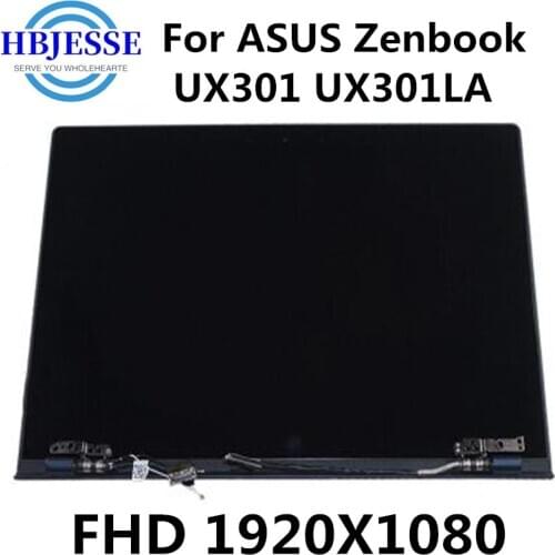 LCD Replacment 13.3" For Asus Zenbook UX301 UX301LA UX301L LCD Display Touch Screen A B Case+Frame Assembly