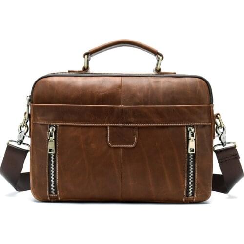 Luxury Brand Men Tote Bags Fashion Man Leather Messenger Bag Male Cross Body Shoulder Business Bags For Men