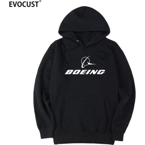 BOEING AEROPLANE aircraft men Hoodies Sweatshirts women unisex Combed Cotton