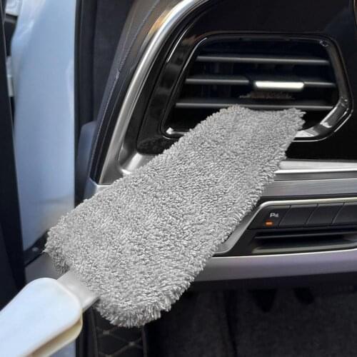 Universal Car Auto Wash Duster Exterior With Extendable Handle Portable Soft Microfiber Car Washing Cleaning Brush Cleaner