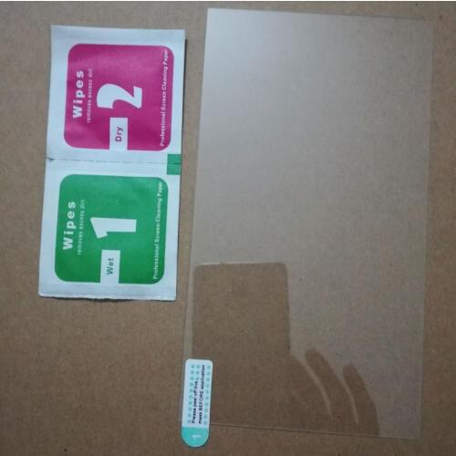Myslc Universal 153X85mm Tempered Glass Screen Protector Film For 7 inch Tablet + screen cleaning paper/wipes