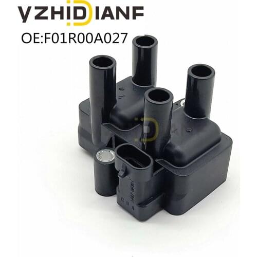 1x F01R00A027 IGNITION COIL FOR WULING-B12 ENGINE 1.1L 1.2L 1.5L Part No# F01R00A027