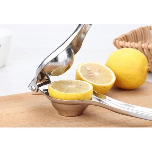 21*7cm.Stainless steel manual lemon juice tool, multi-function kitchen gadget juicer