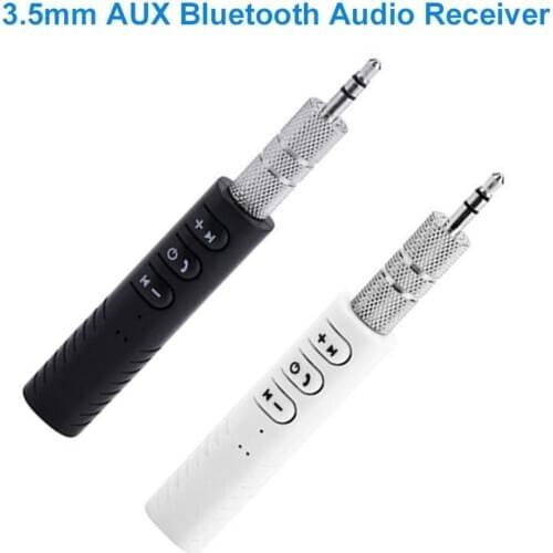 3.5mm AUX Car Bluetooth Audio Receiver Adapter For PC Laptop Car Speaker Headset iPhone Xiaomi Huawei Samsung Mobile Phone