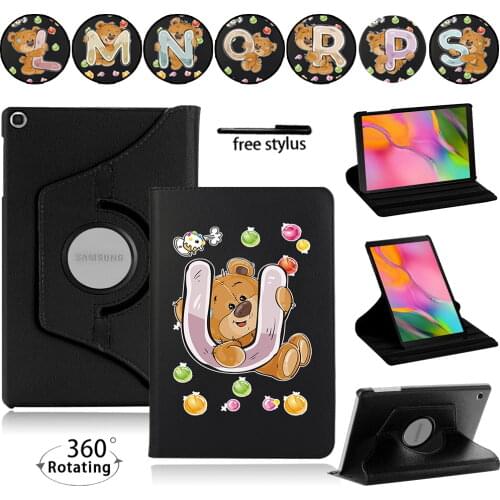360 Rotation for Samsung Galaxy Tab A7 10.4" T500 T505/Tab A 10.1 2019 T510 T515/Tab S6 Lite P610 Tablet Automatic Sleep Cover
