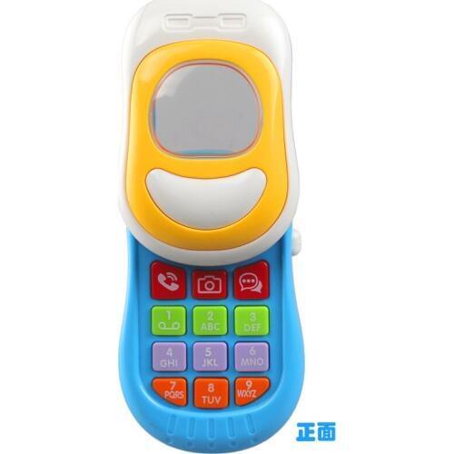 Childrens Cell Phone Toy For Intelligent Simulation Baby Music Educational Kid-learning Slide Unisex Plastic 2-4 Years 2021