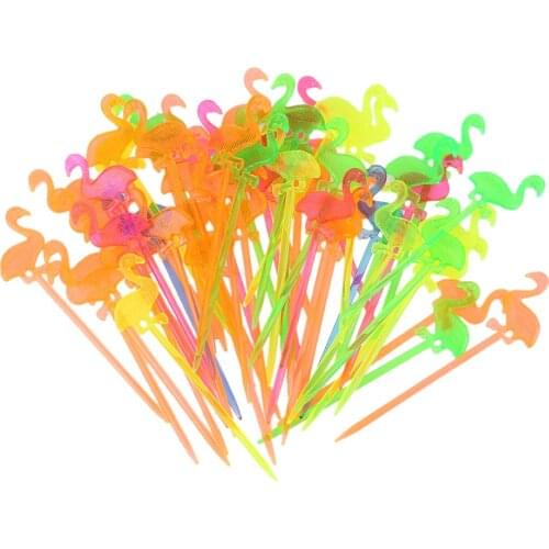 16pcs/pack Cute Plastic Fruit Toothpick Lovely Cartoon Fork Mini Children Dessert Food Fruit Pick Toothpick Bento accessories