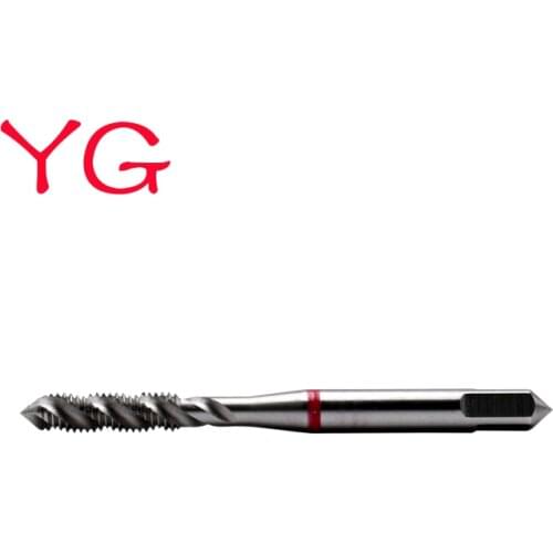 YG HSSE Metric Spiral Fluted Tap M2 M2.5 M3 M4 M5 M6 M8 M10 M12 X0.45 X0.8 X1.5 Machine Screw Thread Taps For Blind Hole Tapping