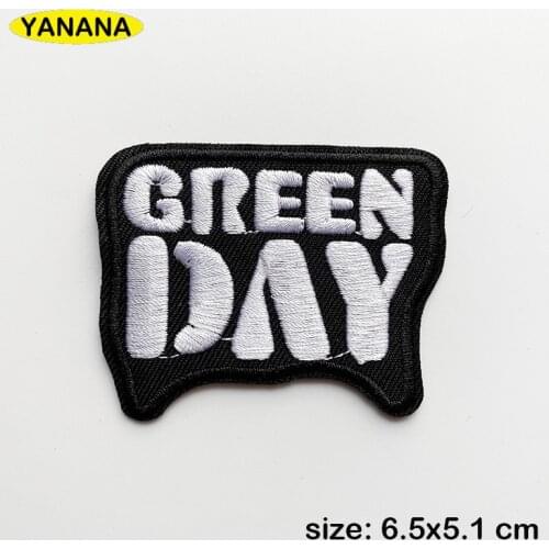 BAND ROCK MUSIC Iron On Patches Cloth Mend Decorate Clothes Apparel Sewing Decoration Applique Badges Heavy Metal