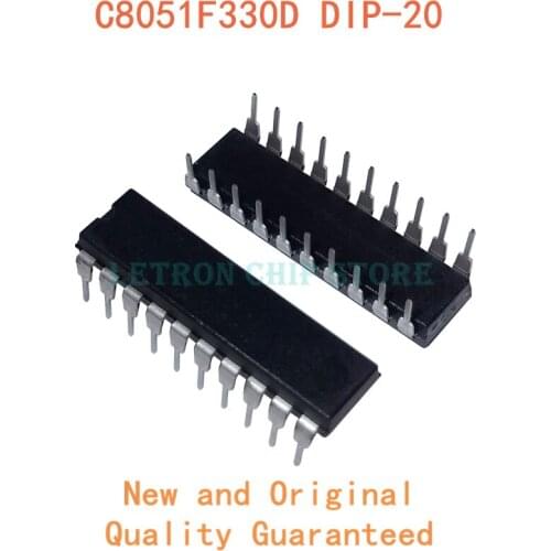 10PCS C8051F330D DIP20 C8051F330 DIP-20 DIP new and original IC Chipset