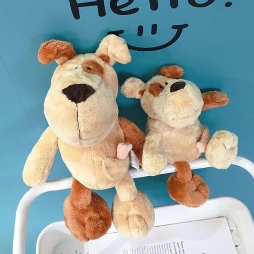 23cm/32cm Cute Dog Plushie Toys Dolls Puppy Stuffed Animal Kids Toys Christmas Gifts To Girlfriend Kawaii Room Decor Accessories