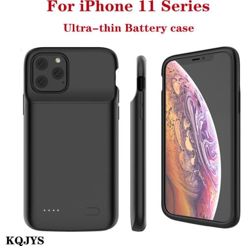 KQJYS 5000mAh Wireless Power Bank Battery Charger Cases For iPhone 11 Battery Case Portable Charging Cover Case