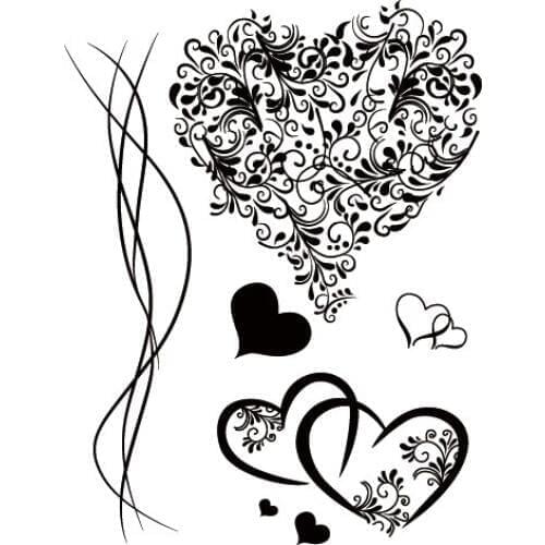 LOVE Transparent Clear Silicone Stamp/Seal for DIY scrapbooking/photo album Decorative clear stamp A1559