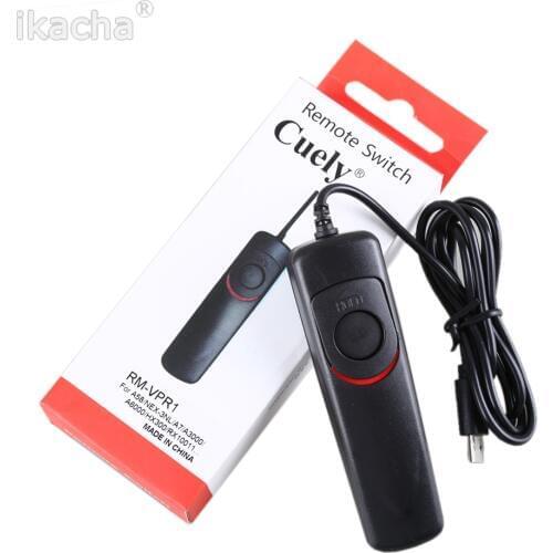 RM-VPR1 Wired Remote Shutter Release for Sony Alpha A7 A7R A7II A3000 A5000 A6000 SLT-A58 NEX-3NL DSC-HX300 Camera Switch