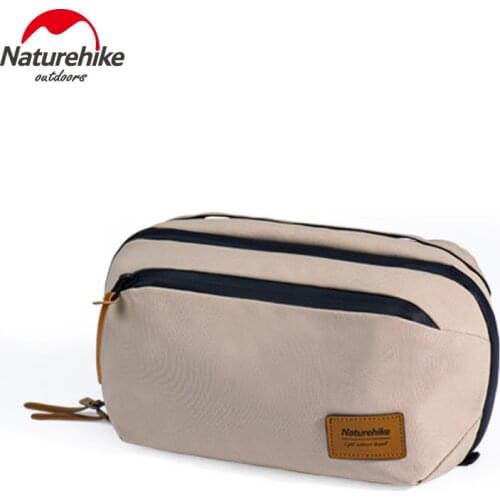 Naturehike travel toiletry bag business portable large capacity dry wet separation wash cosmetic bag storage bag Wash Pouch