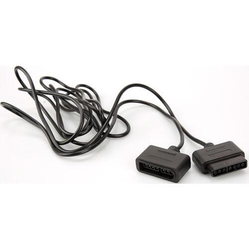 BUKIM 5 pcs 1.8m Controller Extension Cable for Super Nintendo SNES Extender Cord