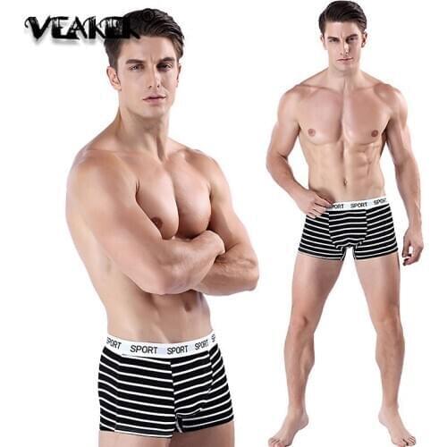 Мужские хлопковые трусы VEAKER China At AliExpress
