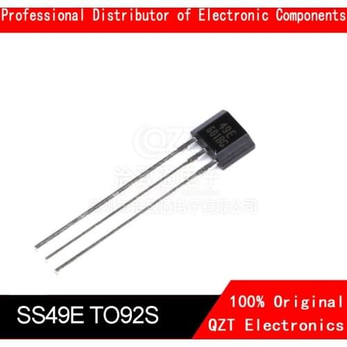 10pcs 49E Hall element SS49E OH49E Hall sensor Hall Effect Sensor new