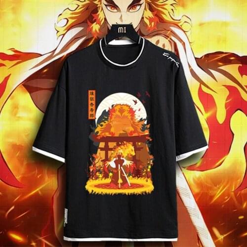 20 Styles Anime Demon Slayer Costume Kochou Shinobu Cosplay T-shirt Kamado Nezuko Tanjirou Kimetsu No Yaiba Train Mugen Tops