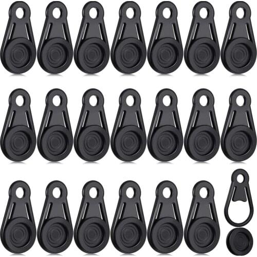 4Pcs Tent Tarp Grabbers Movable Tarp Snaps Clips for Outdoor Tent Awning Cover Tarps Plastic Sheeting Camping Accessories