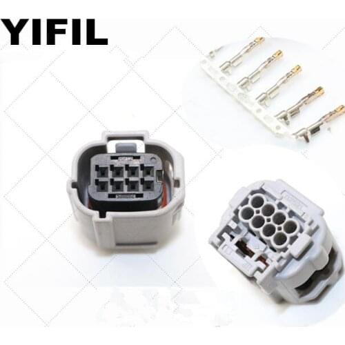 5/10/20/50pcs/lot 8 Pin 8 Way Kit Reversing Radar Connector 0.64mm 025 Plug For Toyota Crown Camry Corolla Sumitomo 6189-1240