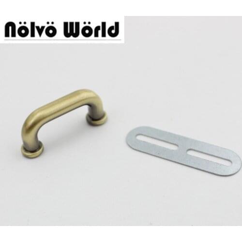 50PCS 21mm 5 colors High quality arch bridge for handbag bags handle strap hanger alloy bags purse belt triangular connector