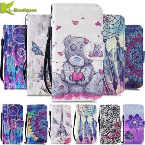 For Samsung M21 Case 3D Leather Case on sFor Fundas Samsung Galaxy M 21 M11 M31 M30S Phone Cases Wallet Flip Stand Cover Etui