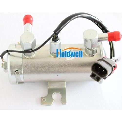 Holdwell Electric Fuel Pump 8980093971 for ZAX240 EX240 EX330-3 4HK1 6HK1 24V