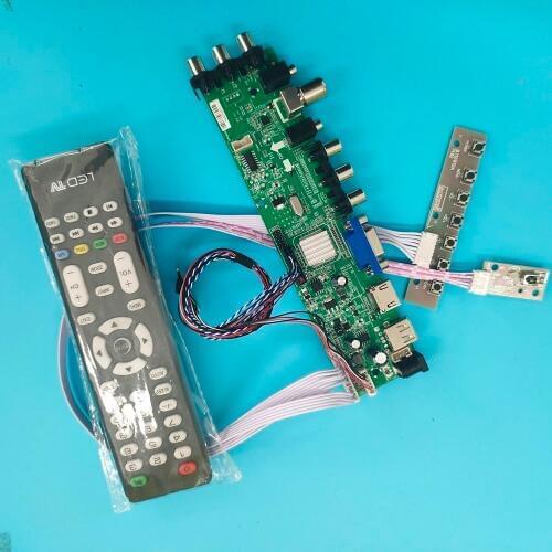 Kit For N116BGE-LA1 WLED Signal controller board DVB-T DVB-T2 VGA LED HDMI digital 1366X768 40pin TV LVDS USB AV 11.6" remote