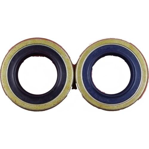 2Pcs/lot Oil Seals Set Fit for HUSQVARNA 61 66 266 268 272 343 343F 343FR 343R 345FX K750 K760 K970 Chainsaw Brush Cutter NEW