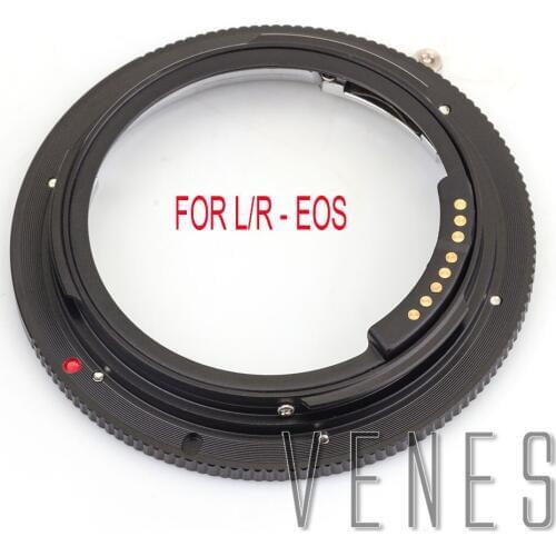 Venes Suit For L/R-EOS GE-1 AF Confirm Pro Lens Mount Adapter - Leica R Lens to Canon EOS Camera