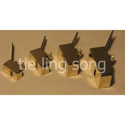 4pcs High quality flat bottom brass planes, woodworking tools