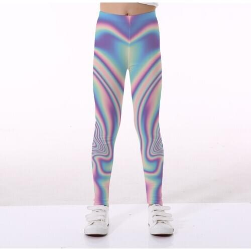 Kids Printing Leggings Girls Spring Summer Trousers For Children Flower Skinny Pencil Pants Fashion Girls Leggings girls pants