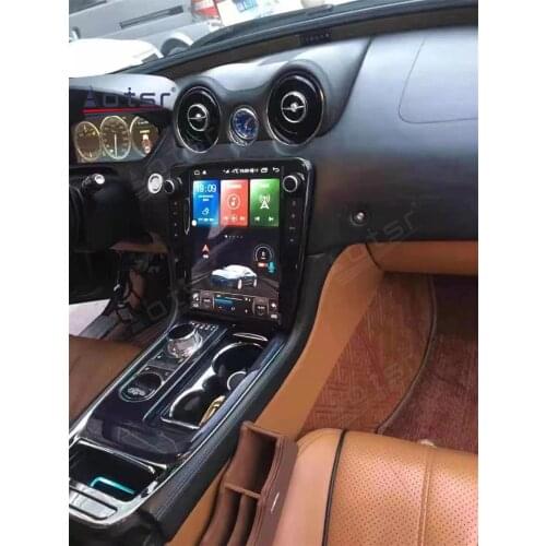 Android For Jaguar XJ XJL Multimedia Car Radio 2010 2011 2012 2013 - 2018 GPS Navigation Tesla Touch Screen 128GB Stereo Carplay