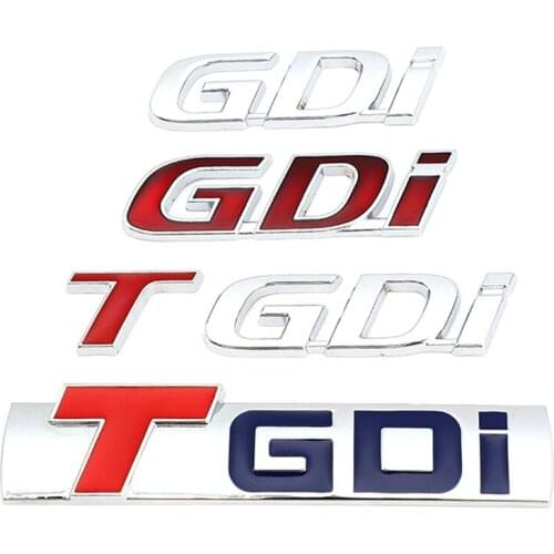TGDi Emblem Badge Decal Car Front Back Trunk Sticker For Hyundai GDi IX25 IX35 I20 I30 Solaris Accent Sonata Tucson Creta Verna