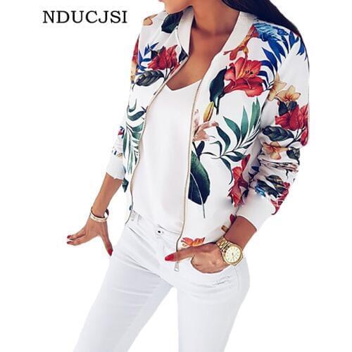 NDUCJSI Women's Bomber Jackets