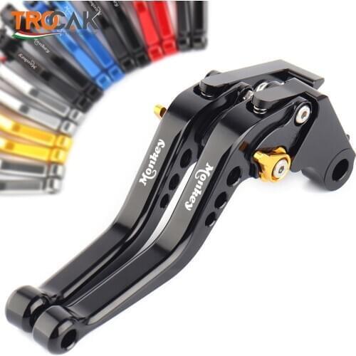NEW For Honda Monkey Z125 2019 Motorcycle Accessories CNC Short Handlebar Adjustable Brake Clutch Levers