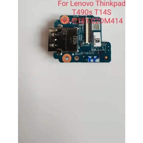 New Original USB Sub Card Board Connector For Lenovo Thinkpad T490S T14S Laptop USB card NS-C181 FRU 02DM414