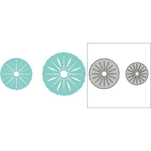 New Gear Circle Doily Kaleidoscope 2020 Metal Cutting Dies for DIY Scrapbooking and Card Making Decor Embossing Craft No Stamps