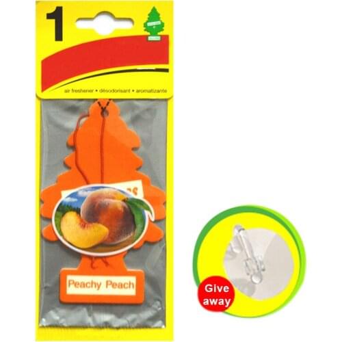 Little Trees Car Air Freshener Hanging Tree Provides Long Lasting Scent for Auto or Home STTA889