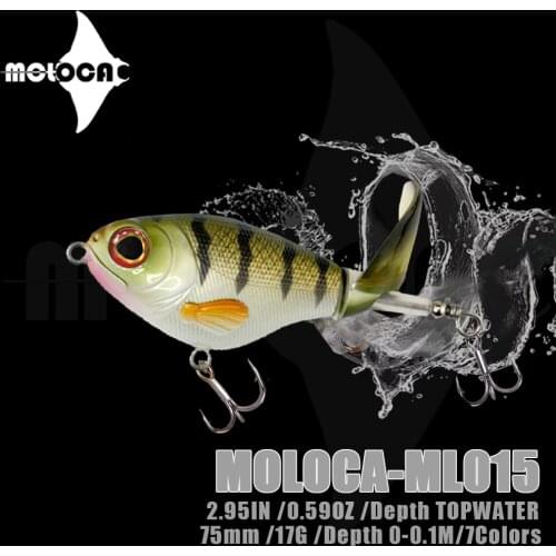 Fishing Lure Whopper Plopper Floating Top Water Hard Bait Weights 17g Isca Artificial Baits Whoppers For Carp Fish Tackle Lures